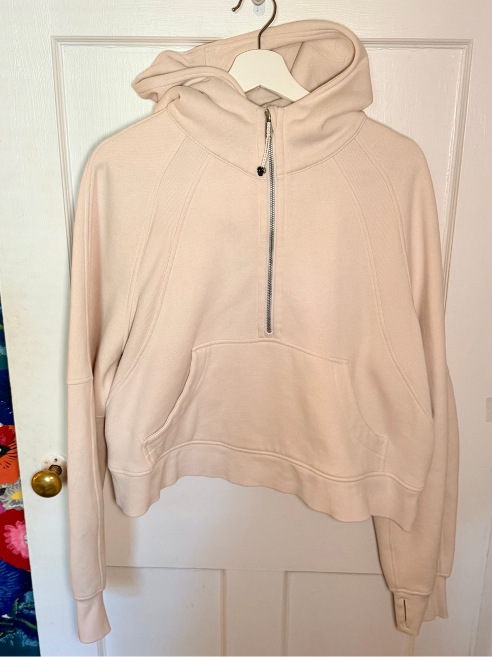 Scuba Oversized Half-Zip Hoodie